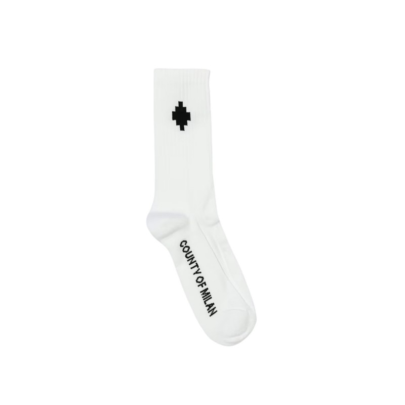 County Of Milan - Calcetines Blancos para Hombre