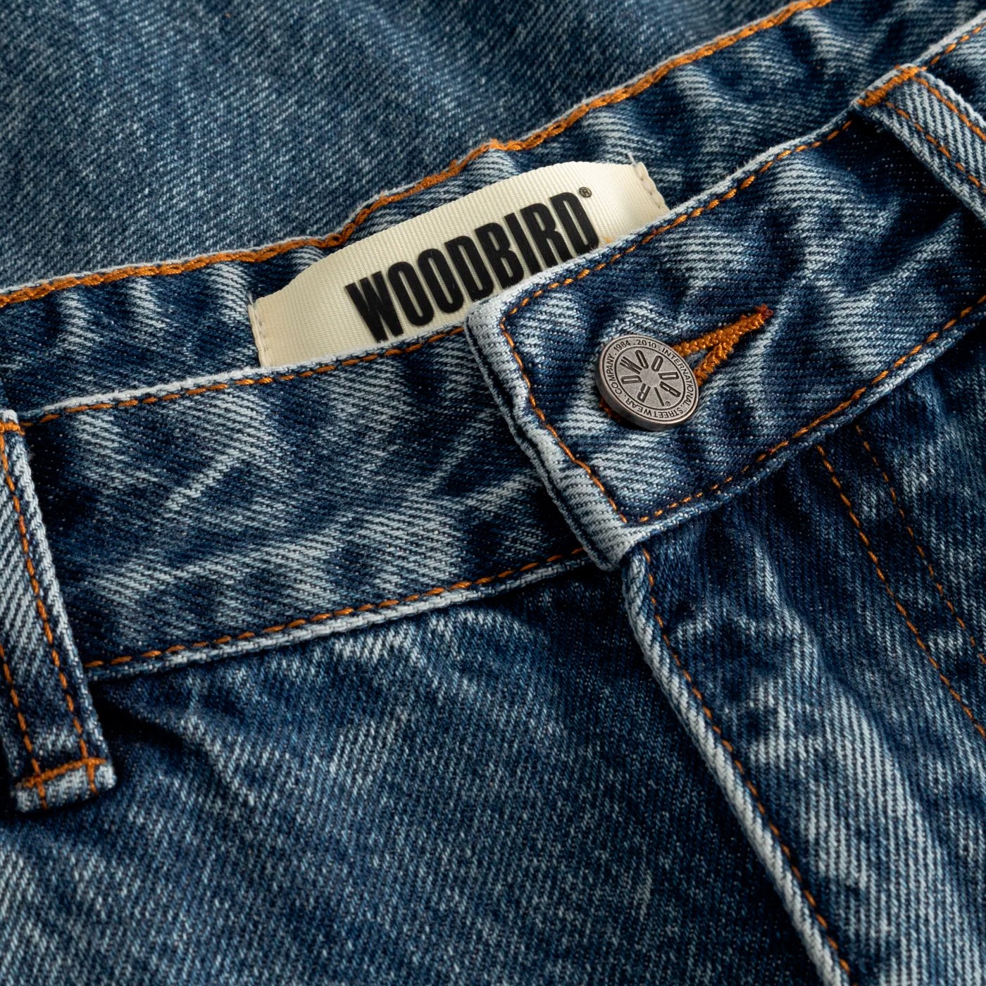 Woodbird - Bermuda Azules para Hombre - WBYuto Twisted Blue Vintage
