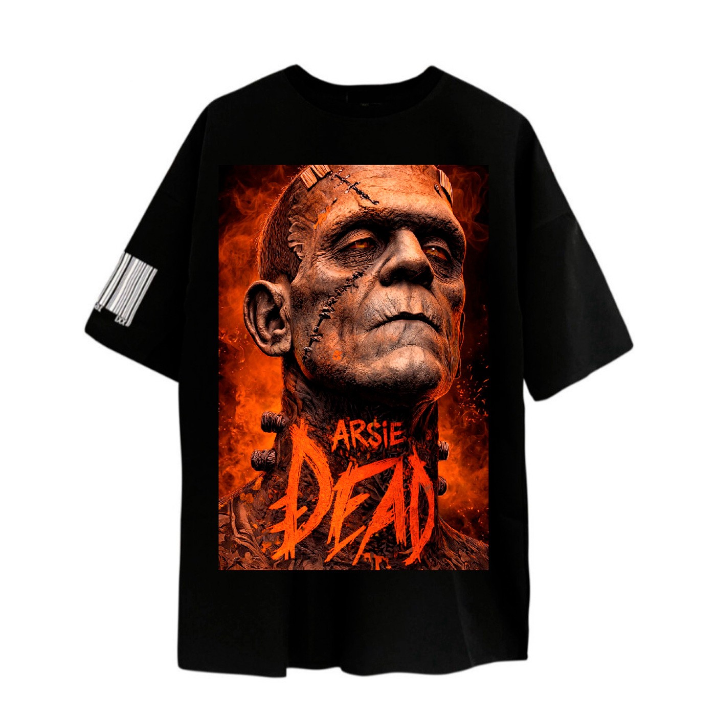 Arsie - Camiseta Negra para Hombre - Frankenstein Black