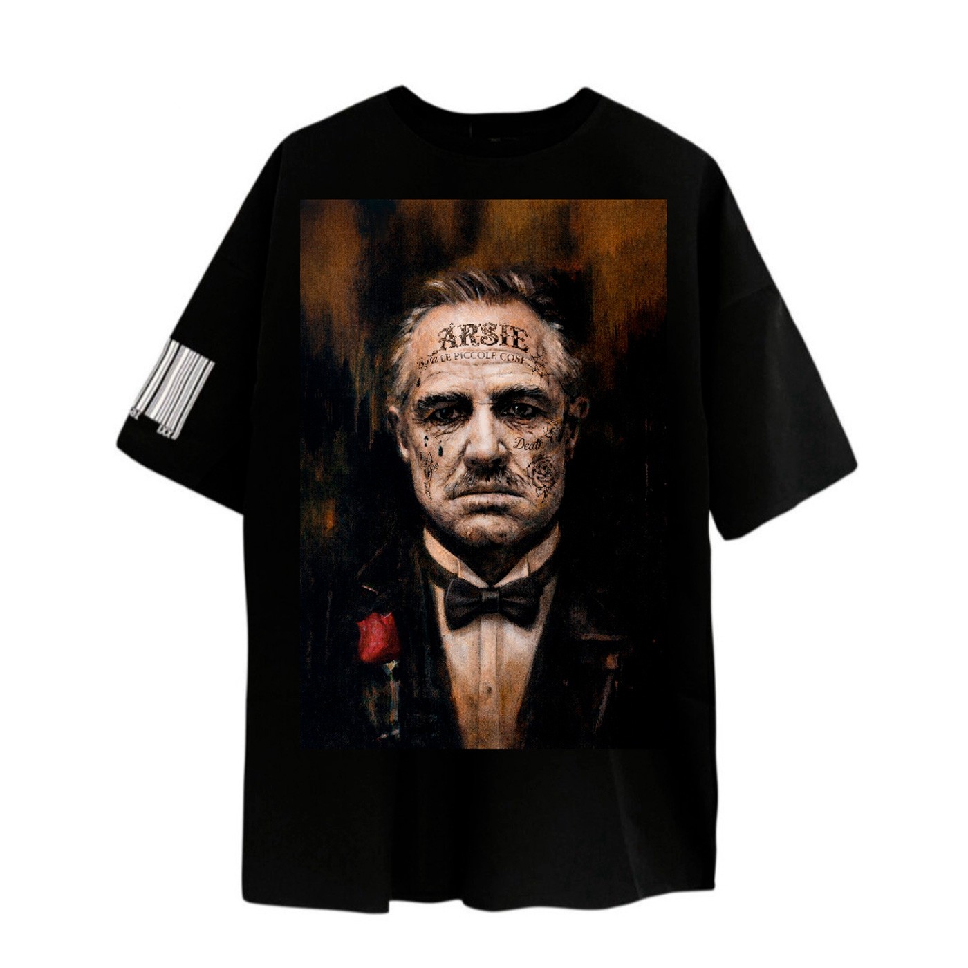 Arsie - Camiseta Negra para Hombre - Godfather Black