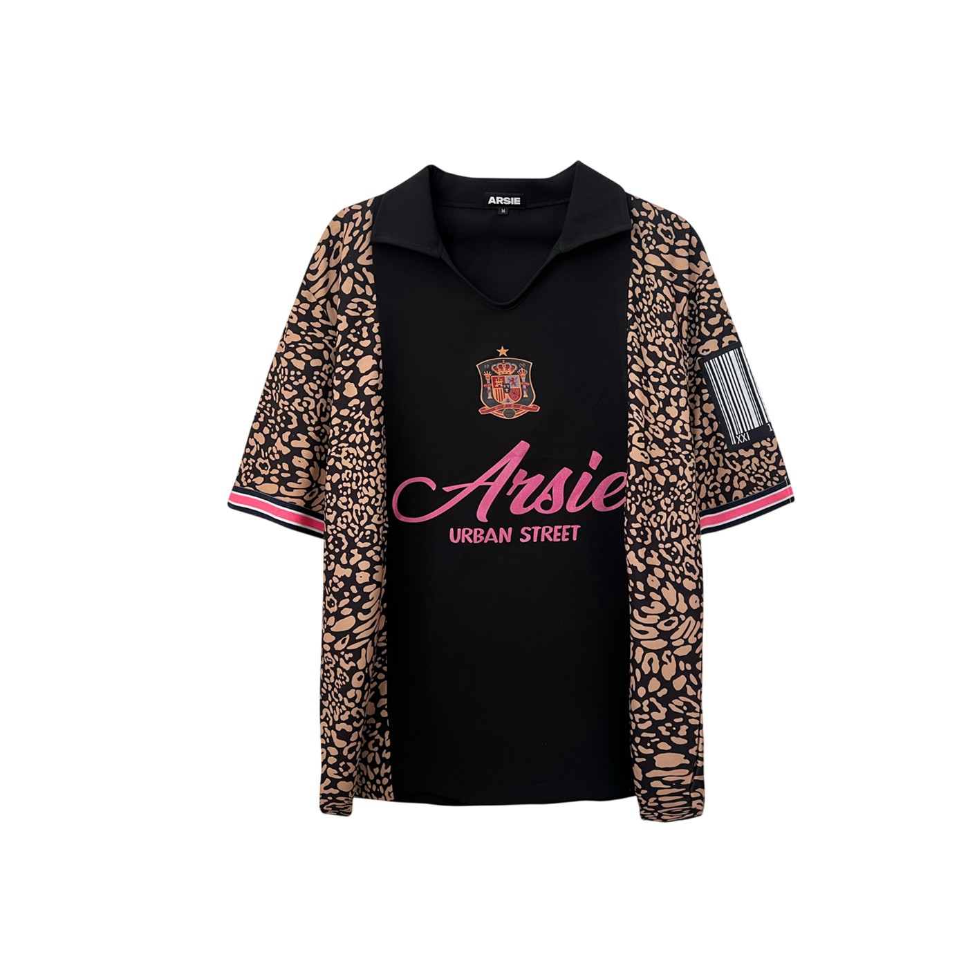 Arsie - Polo Negro para Hombre
