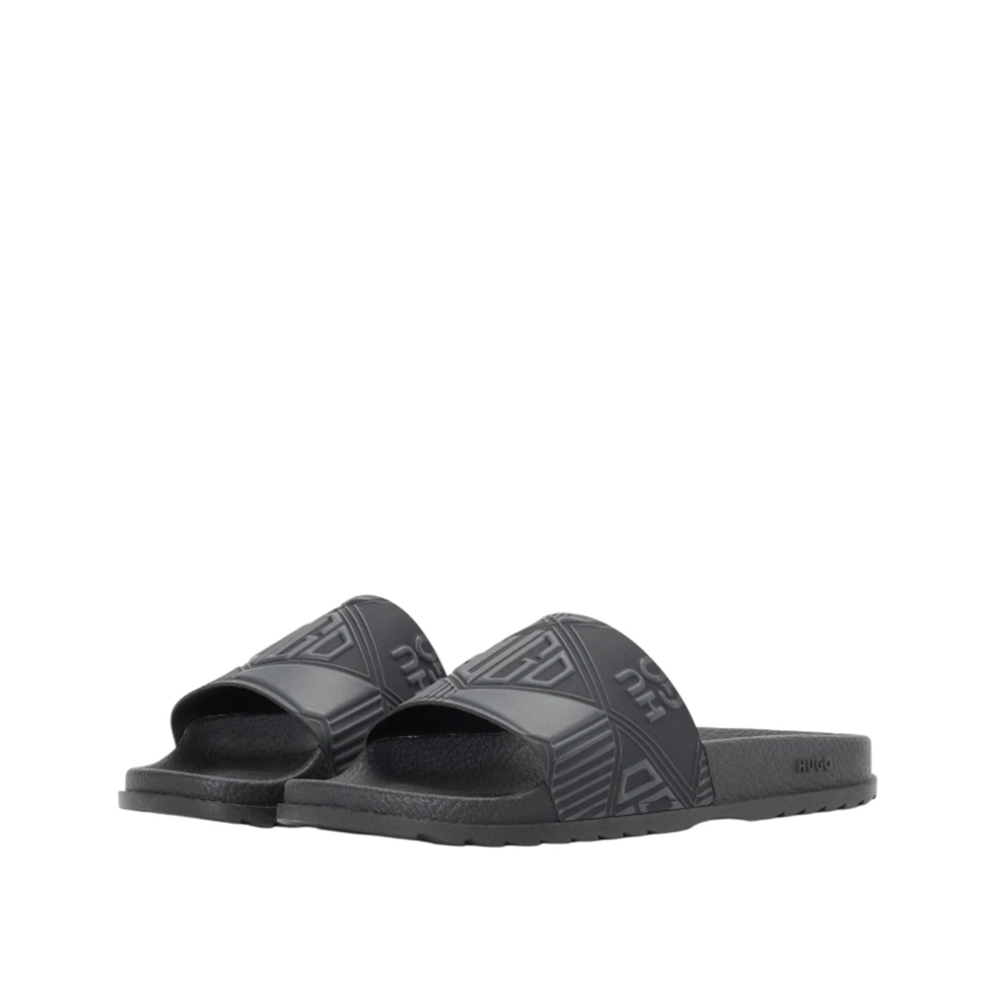 Hugo - Chanclas Negras para Hombre - Match It