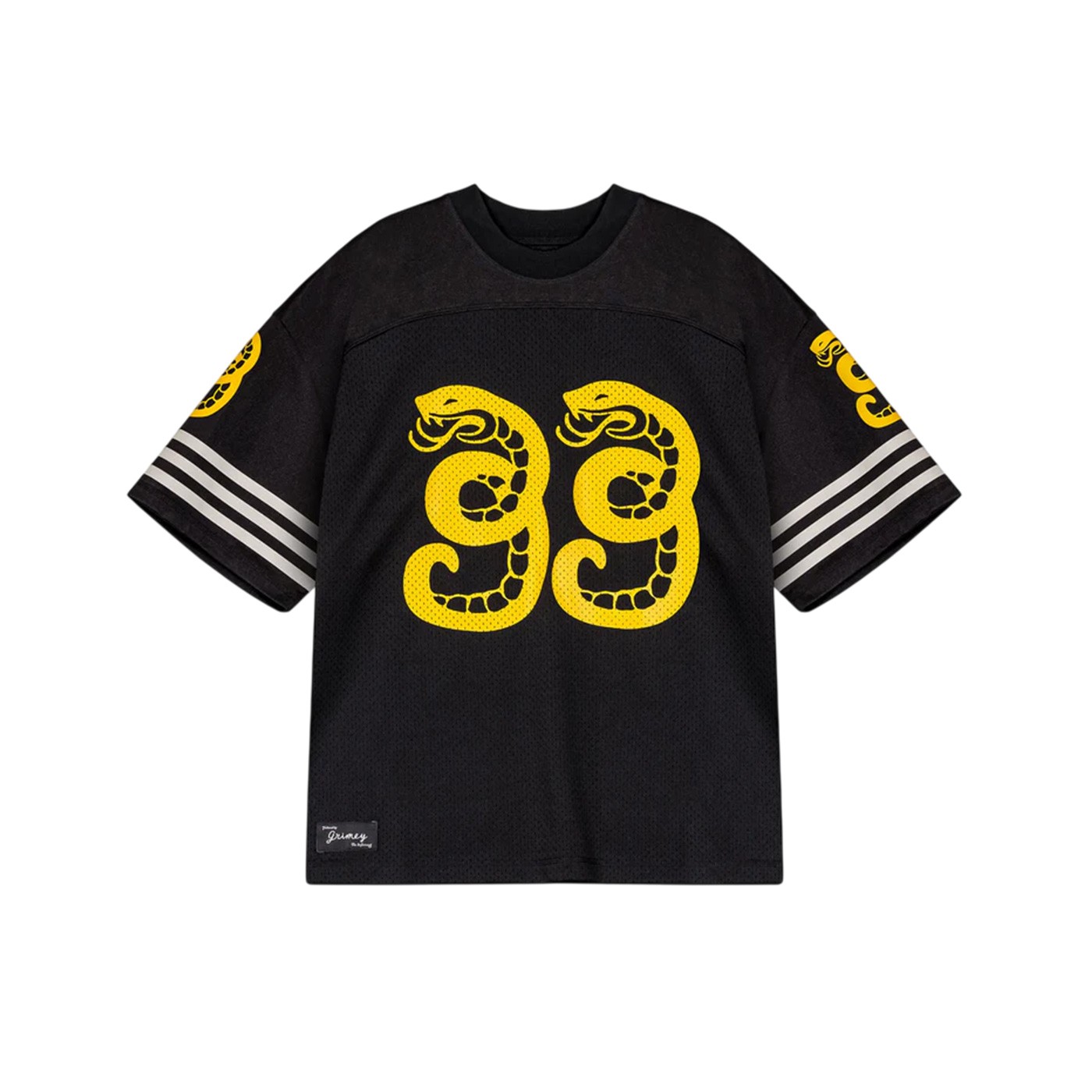 Grimey - Camiseta Negra para Hombre - Droppin Science