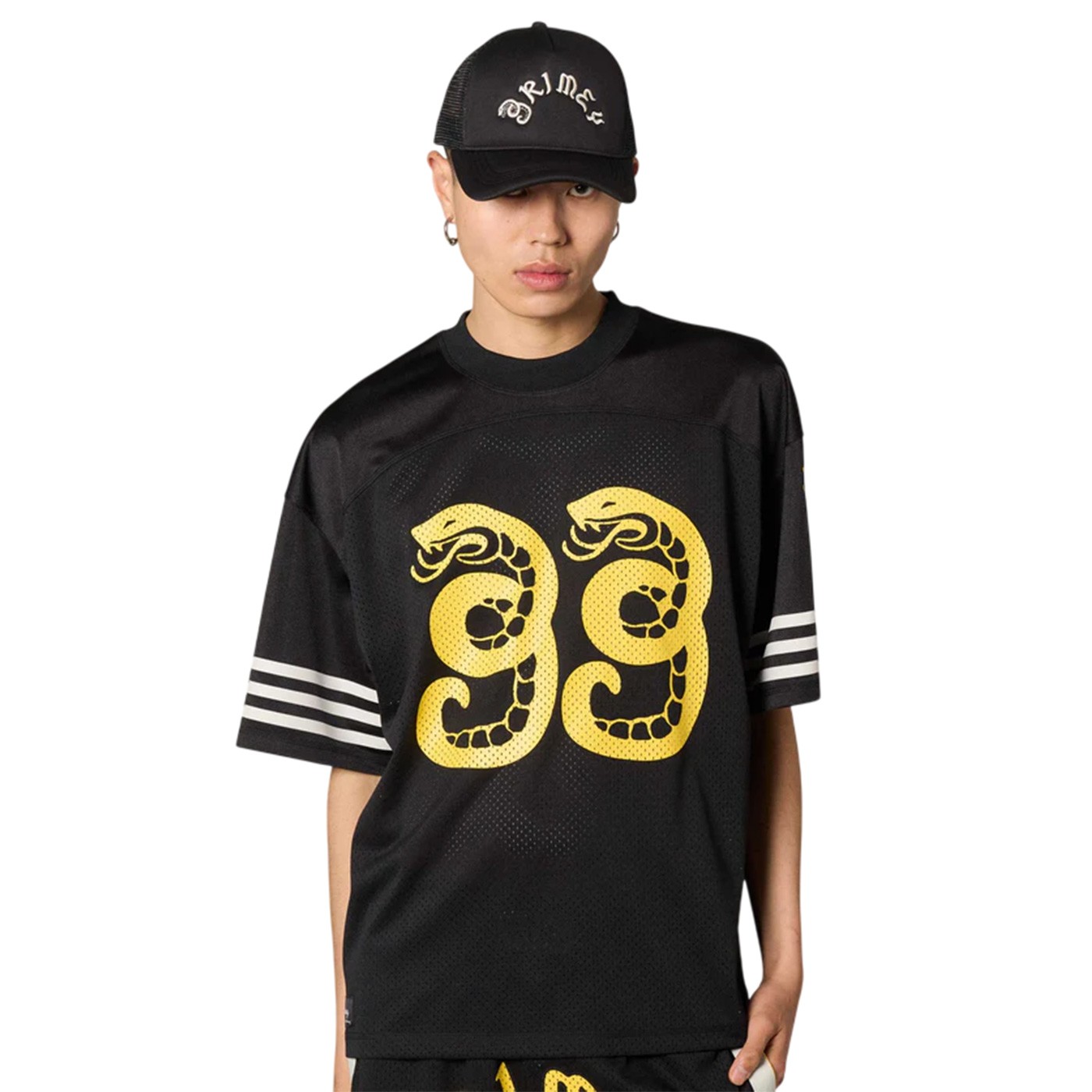 Grimey - Camiseta Negra para Hombre - Droppin Science