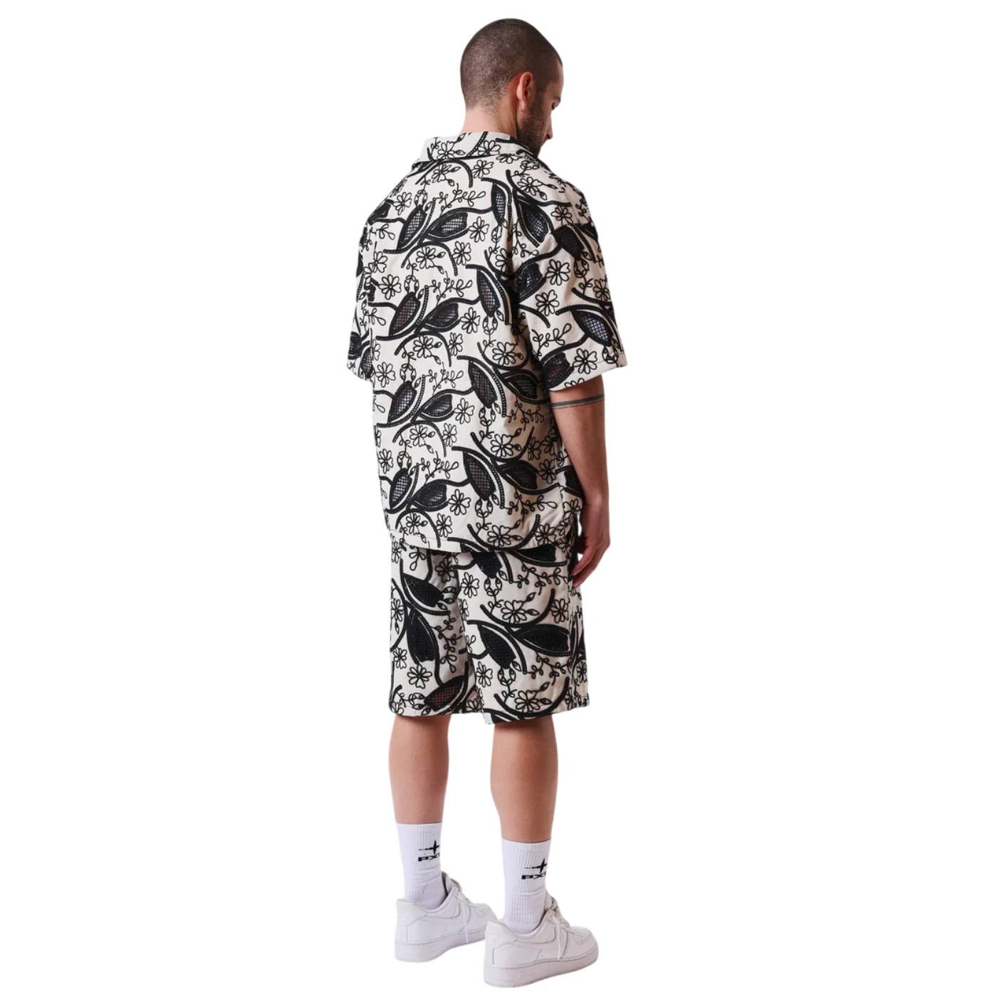 Project x Paris - Bermudas Negras para Hombre