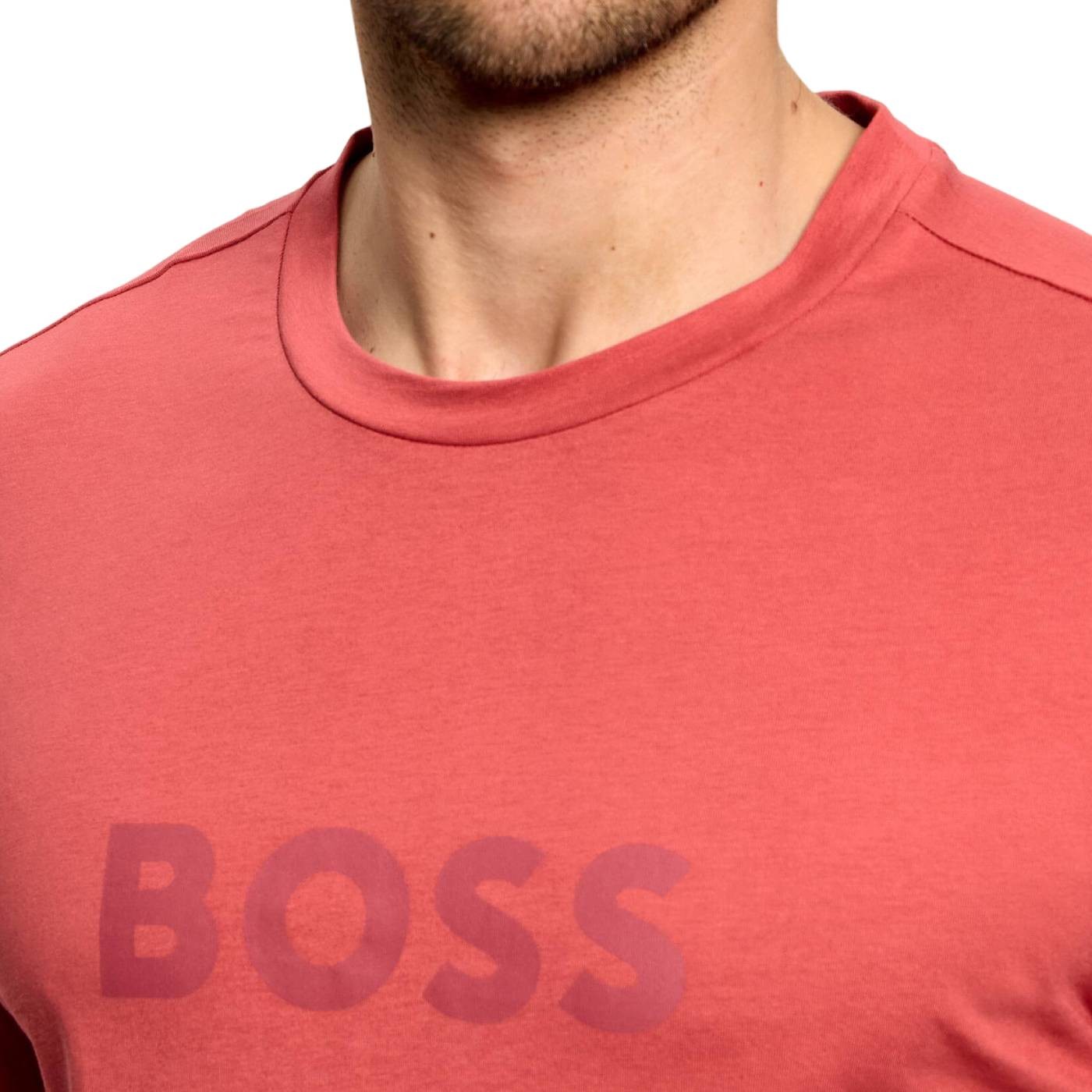 Boss - Camiseta Roja para Hombre - RN