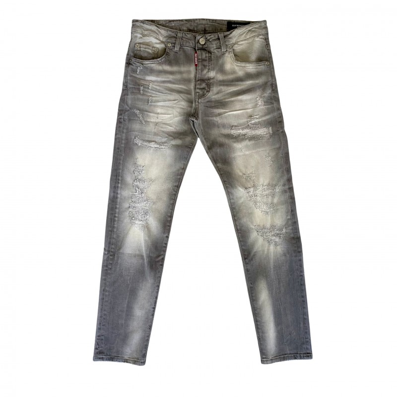 G2Firenze - Jeans  Grey - Shinning
