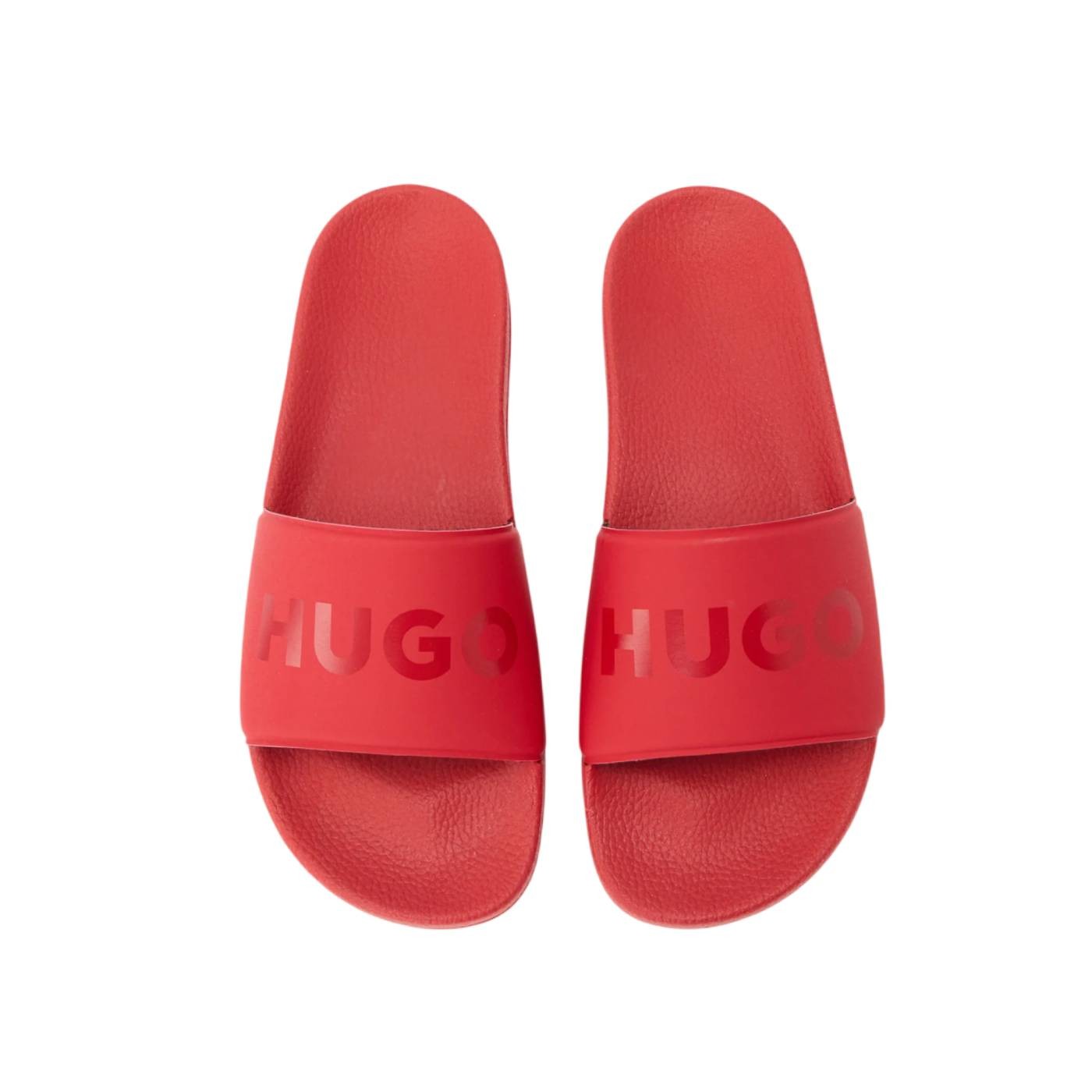 Hugo - Chanclas Rojas para Hombre - Timein