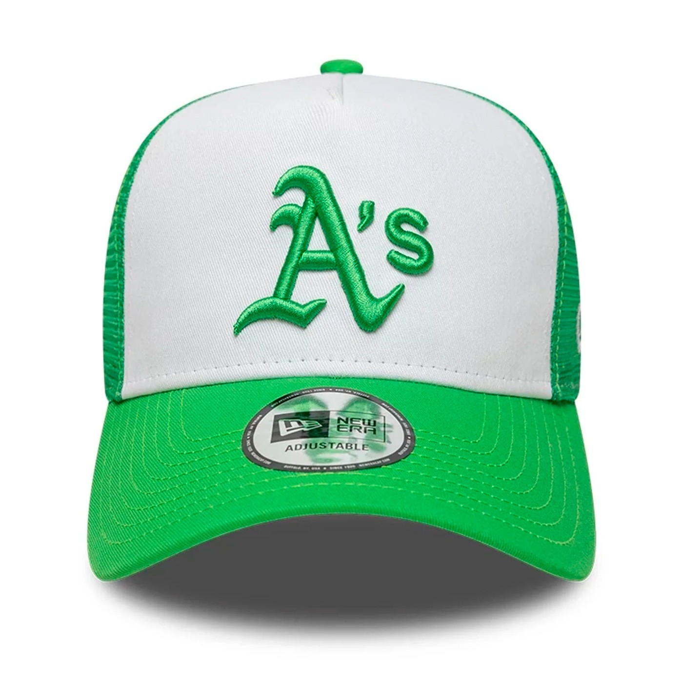 New Era - Gorra Verde - Athletics Trucker Green
