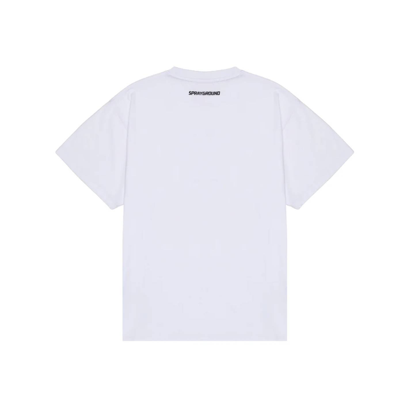 Sprayground - Camiseta Blanca para Hombre - Infinity Shark