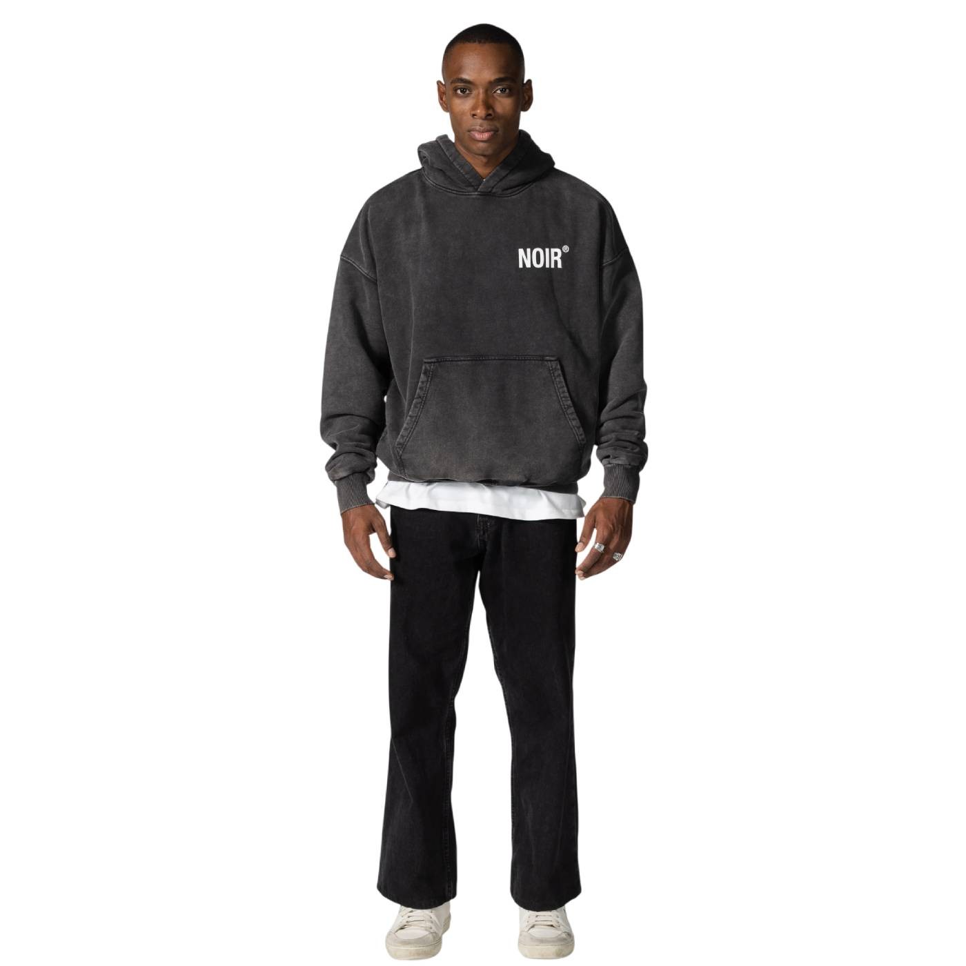 Noir Essence - Sudadera Negra para Hombre
