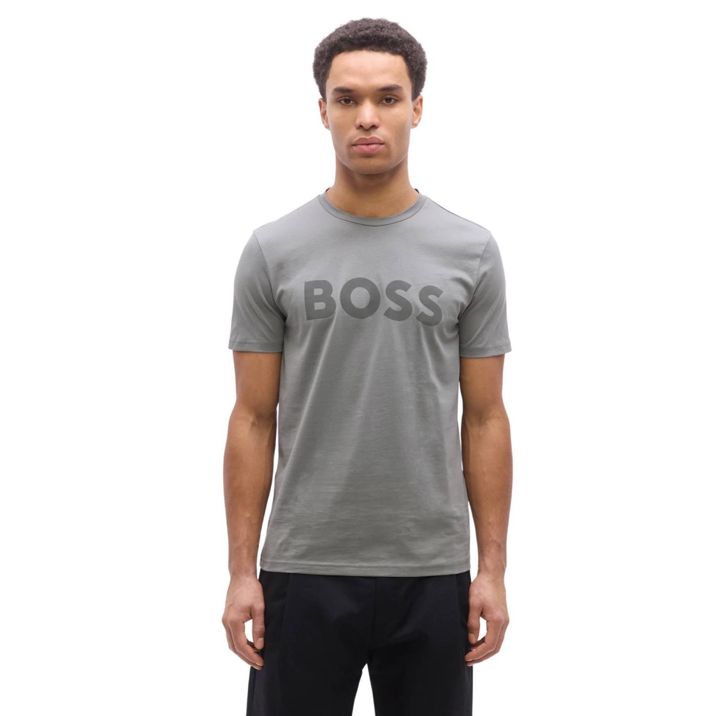 Boss - Camiseta Gris para Hombre - RN