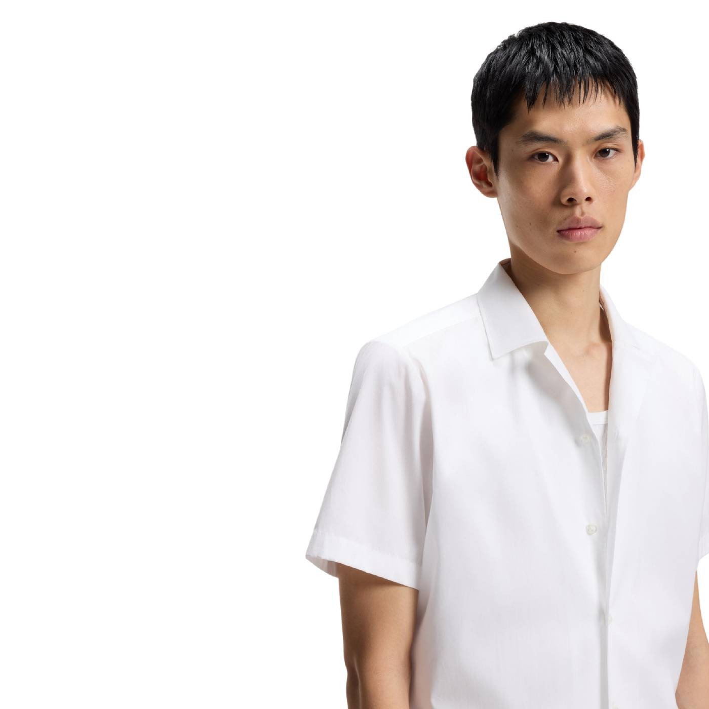 Hugo - Camisa Blanca para Hombre - Ellino