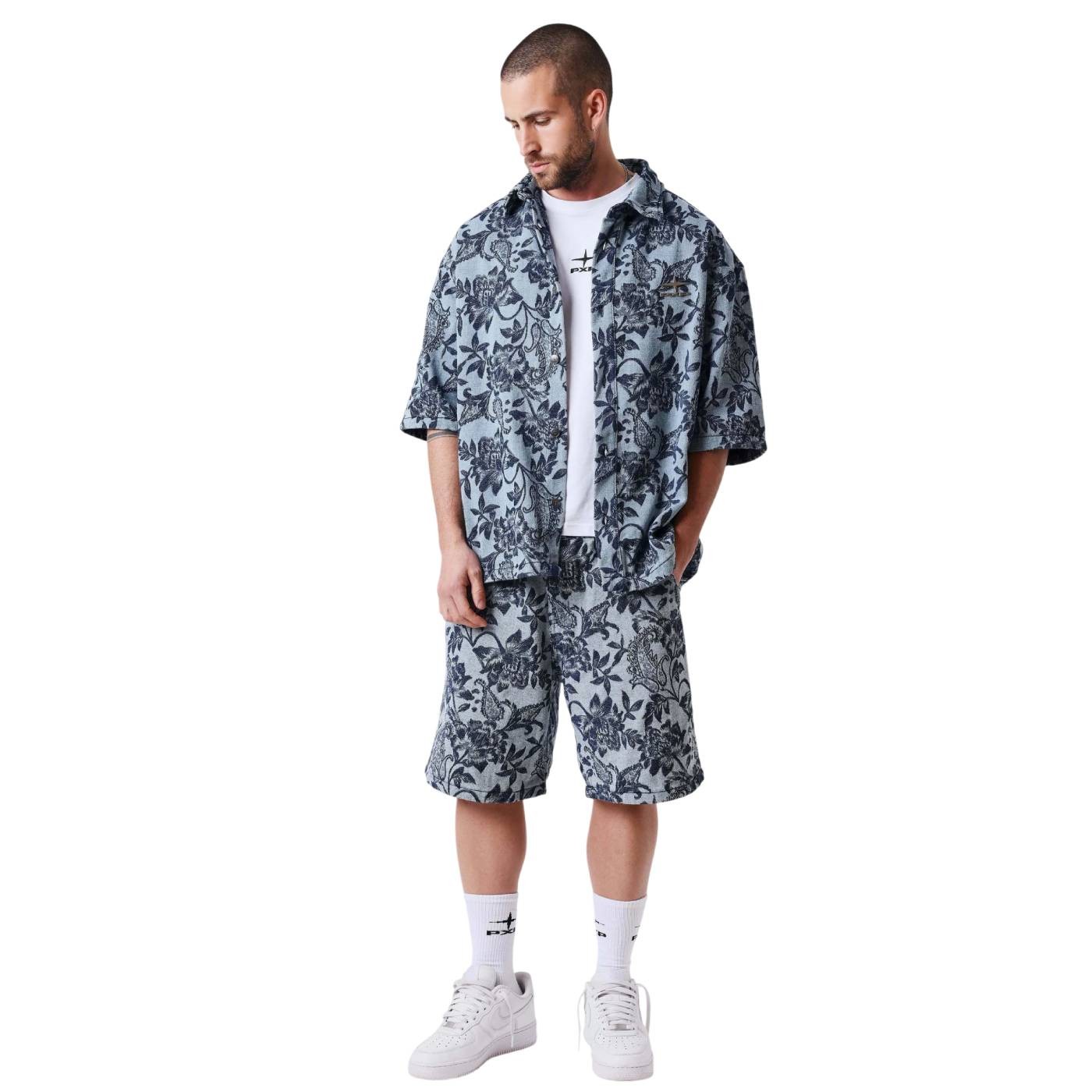 Project x Paris - Bermudas Azules para Hombre