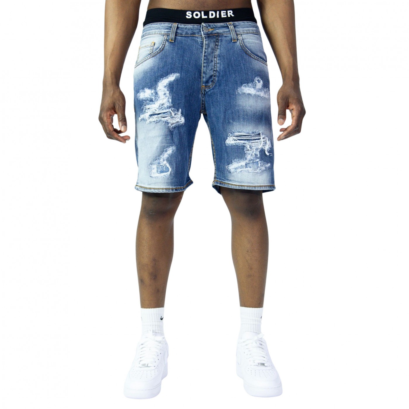 Soldier - Bermudas Vaqueras Blue - 07B