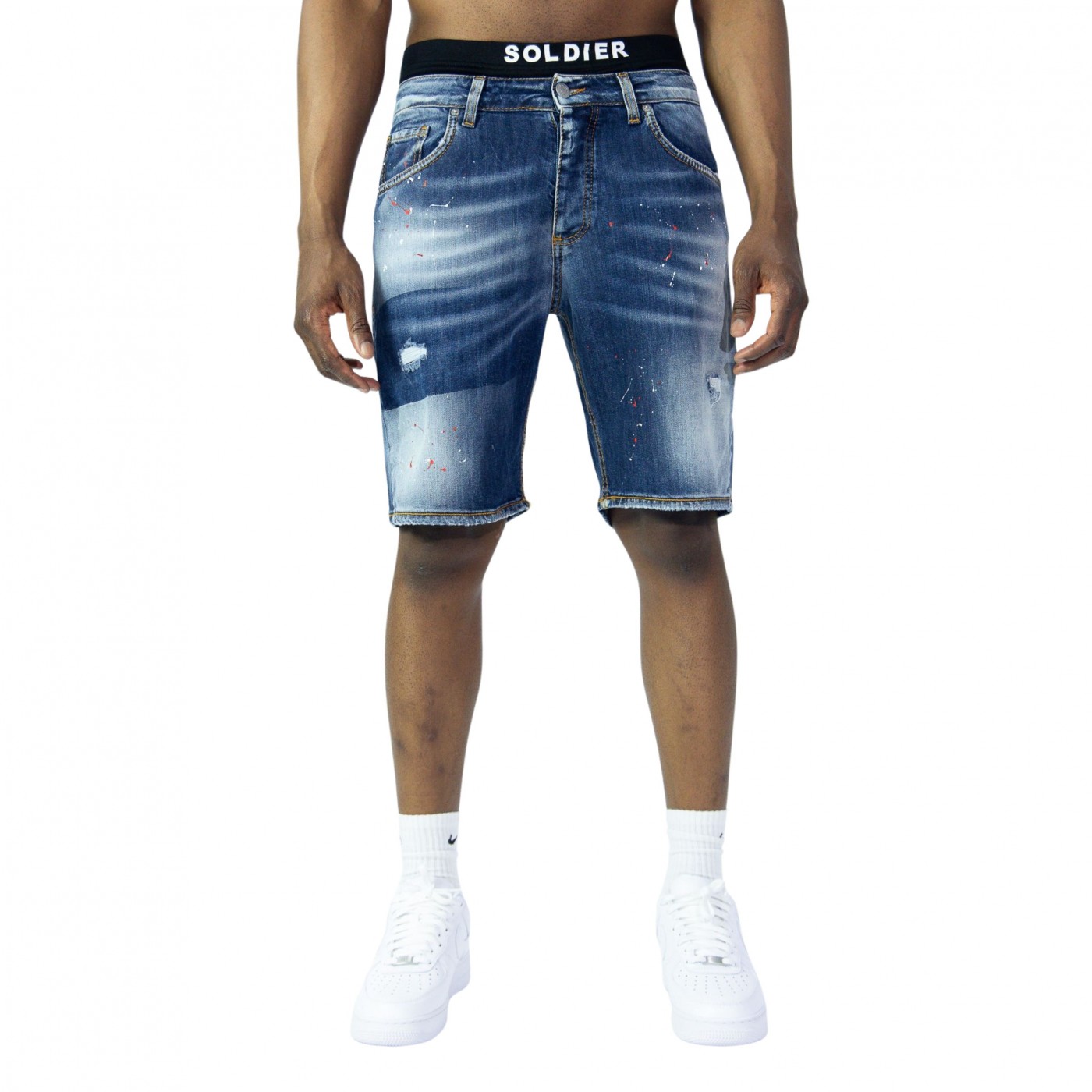 Soldier - Bermudas Vaqueras Blue - 011B