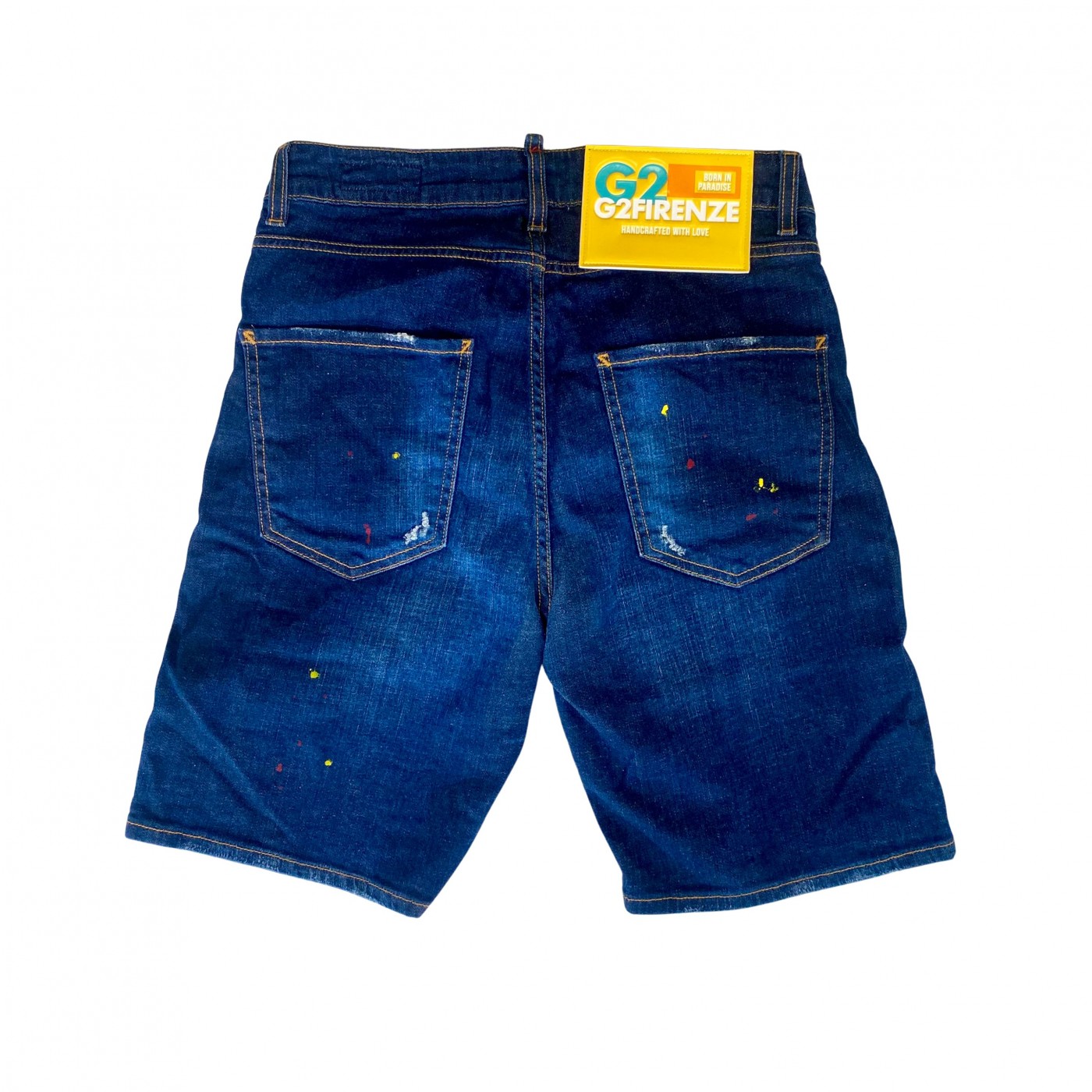 G2firenze - Bermuda Vaquera Dark Blue - Redspot