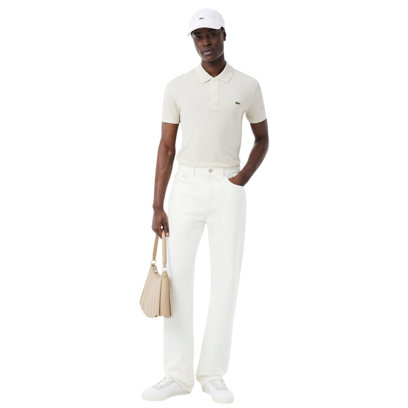 Lacoste - Gorra Blanca para Hombre