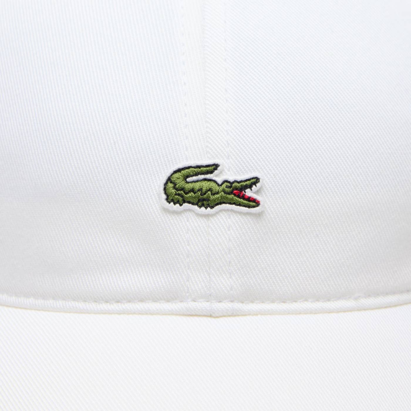 Lacoste - Gorra Blanca para Hombre