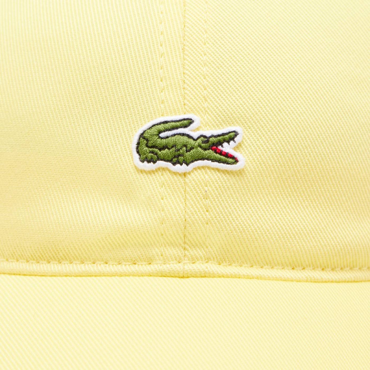 Lacoste - Gorra Amarilla para Hombre