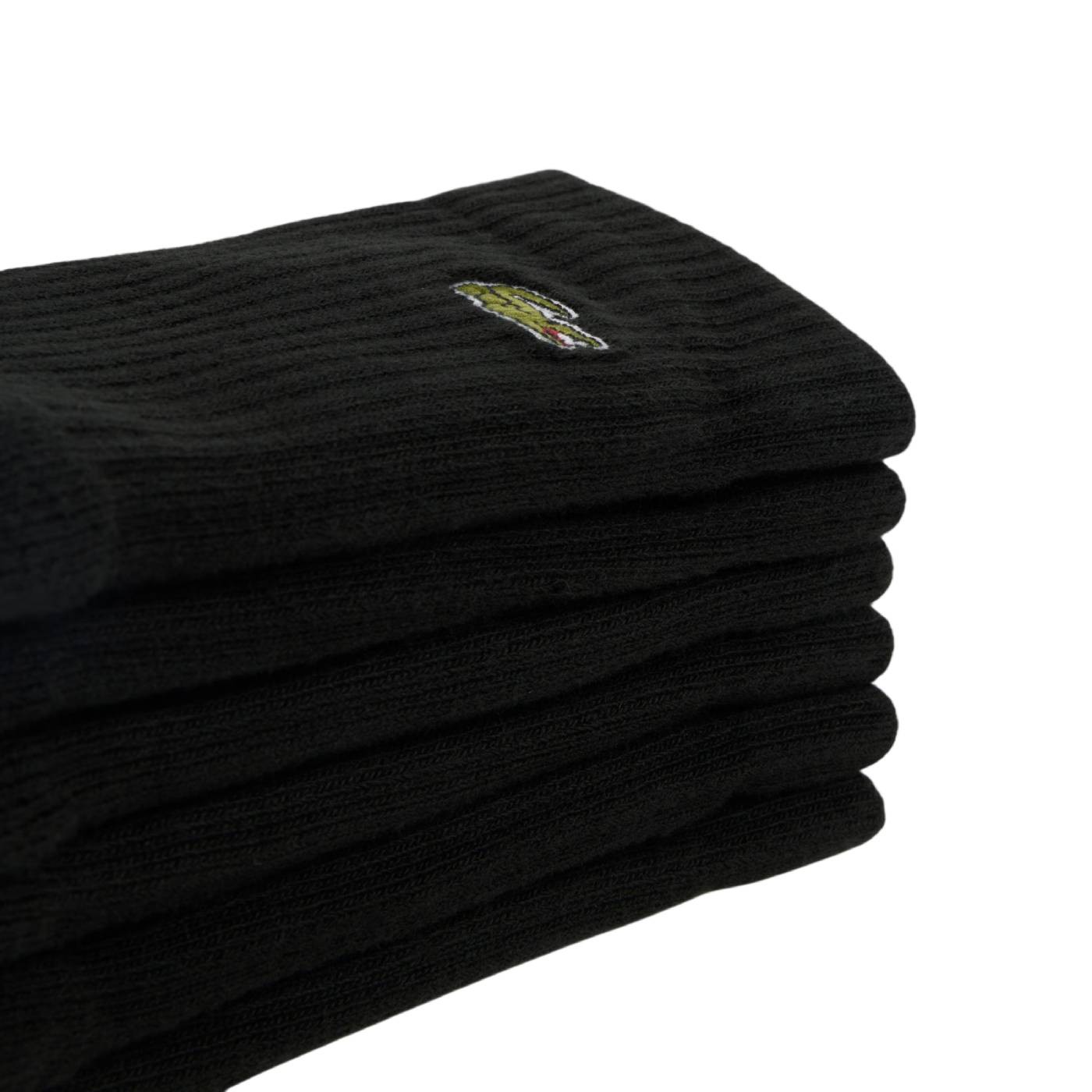 Lacoste - Calcetines Negros para Hombre - Pack 3