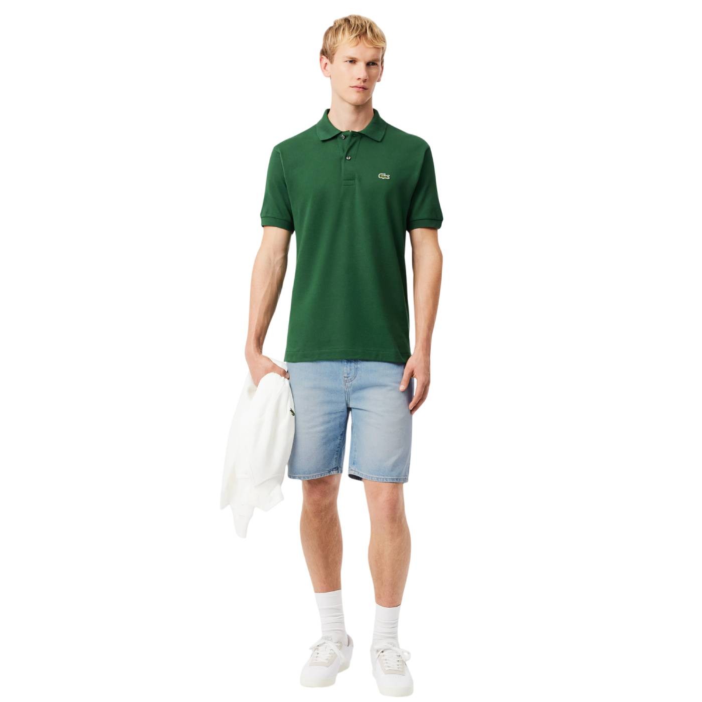 Lacoste - Pantalones Cortos Azules para Hombre