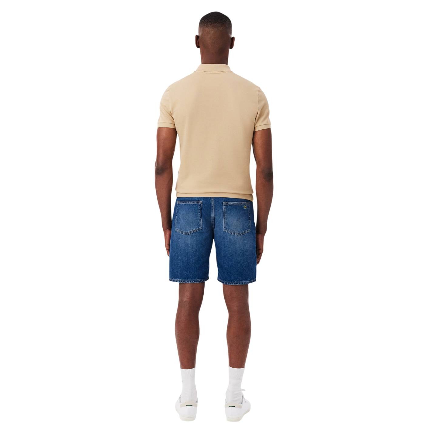 Lacoste - Pantalones Cortos Azules para Hombre