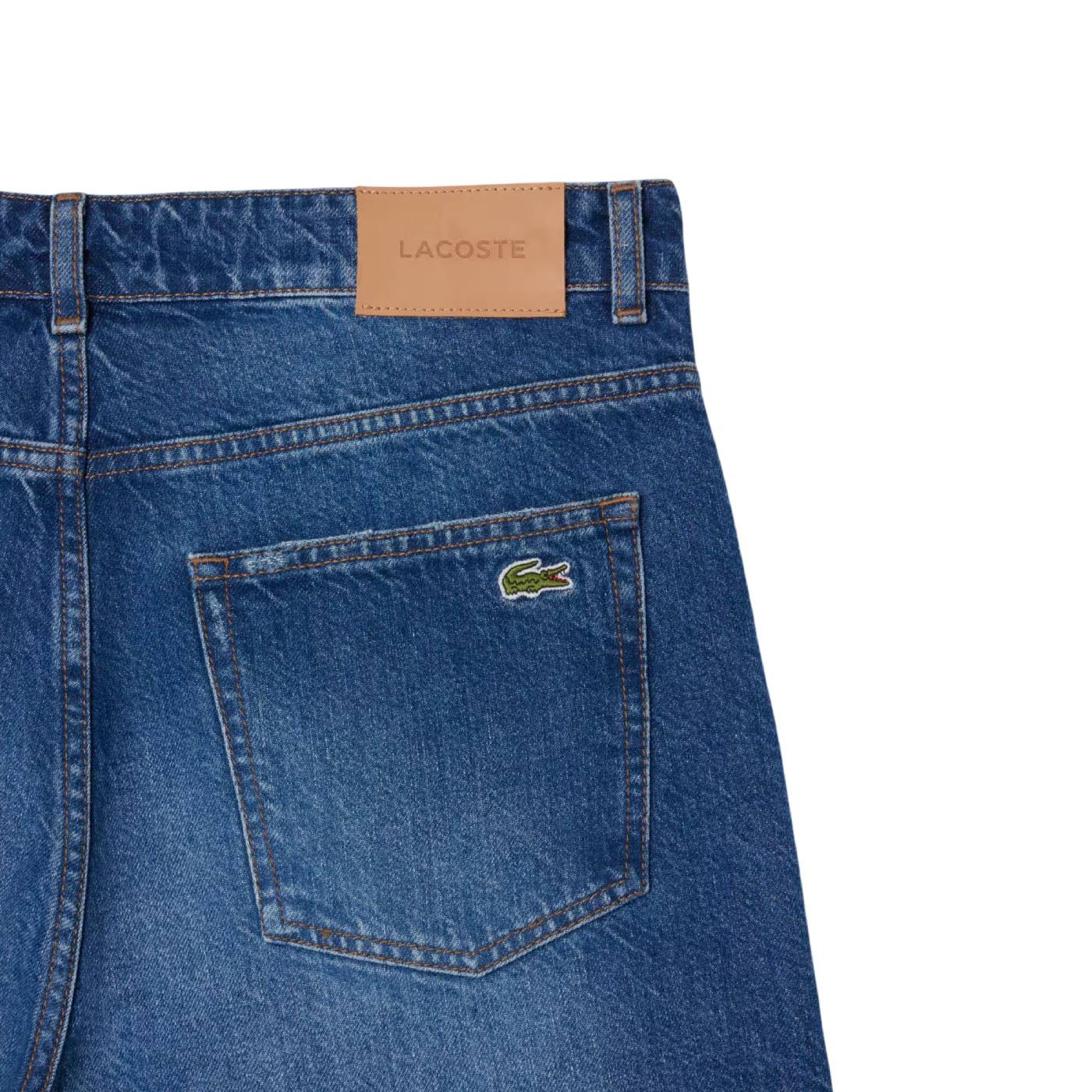 Lacoste - Pantalones Cortos Azules para Hombre