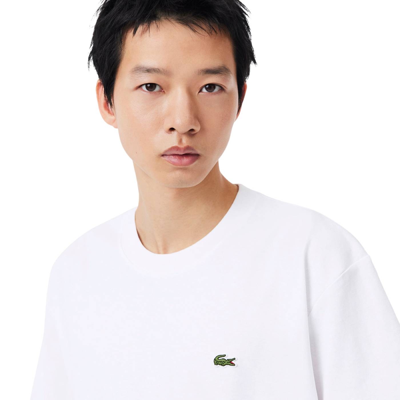 Lacoste - Camiseta Blanca para Hombre