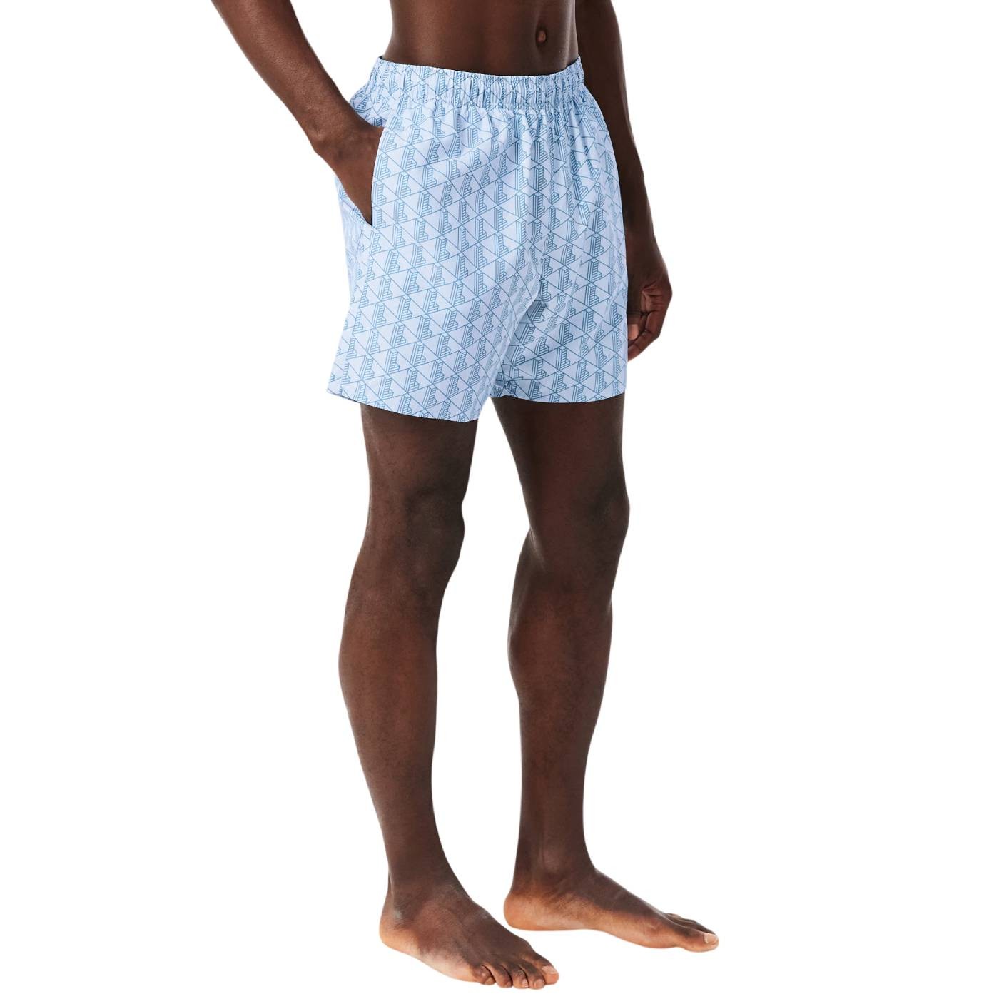 Lacoste - Bañador Celeste para Hombre
