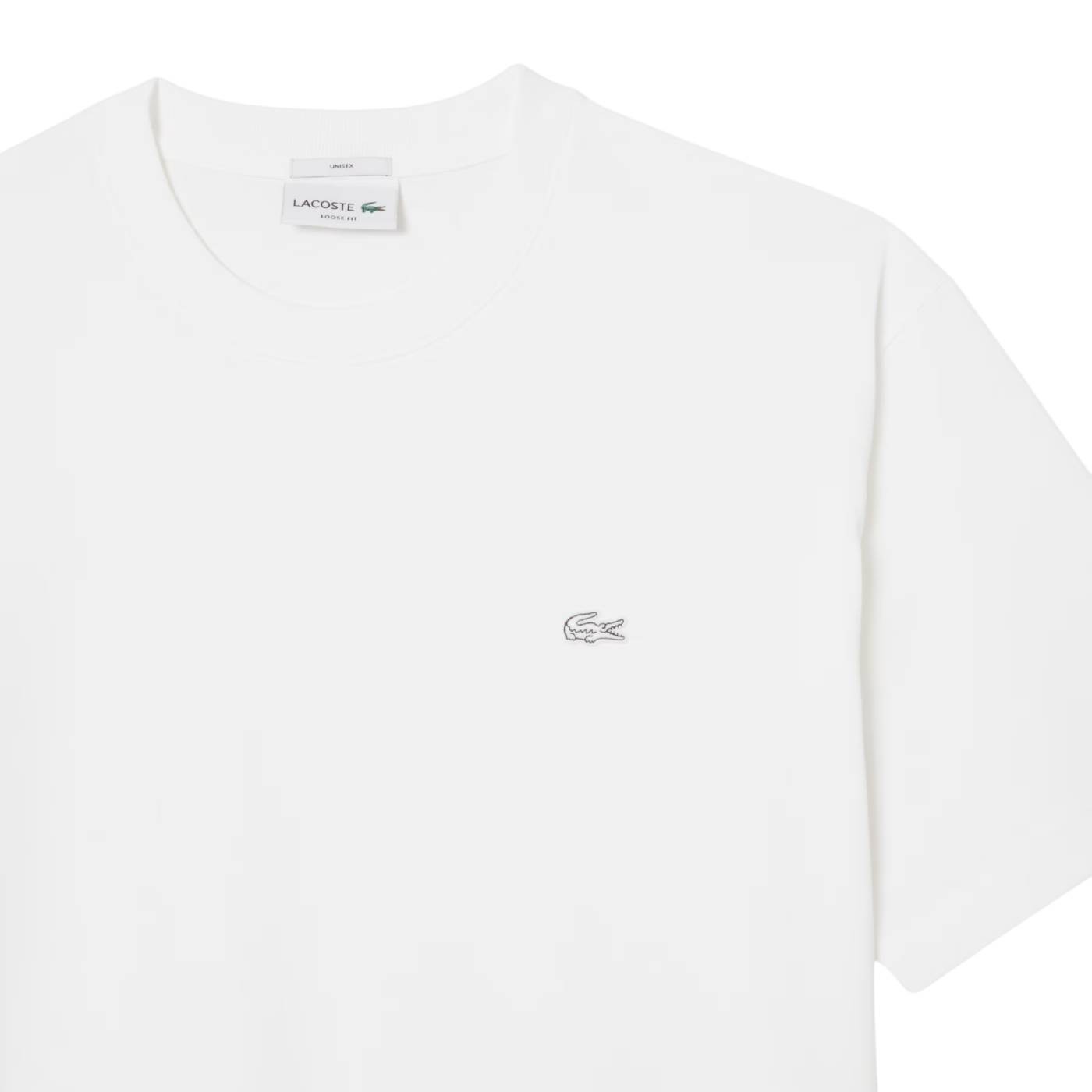 Lacoste - Camiseta Blanca para Hombre