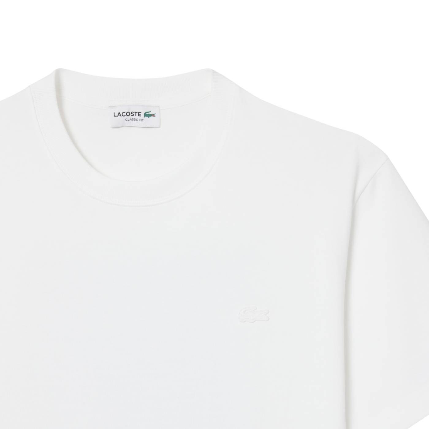 Lacoste - Camiseta Blanca para Hombre