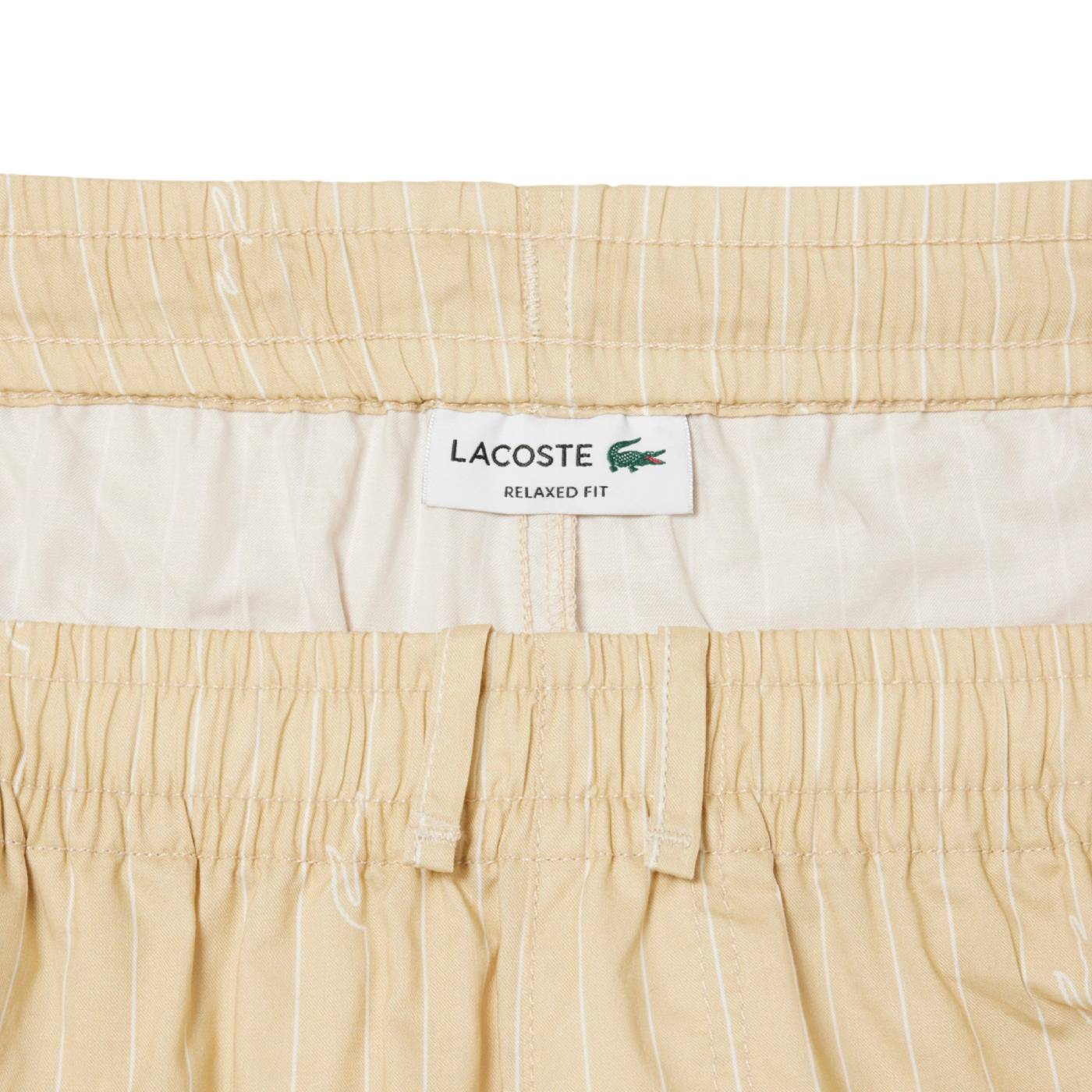Lacoste - Bermuda Beige para Hombre