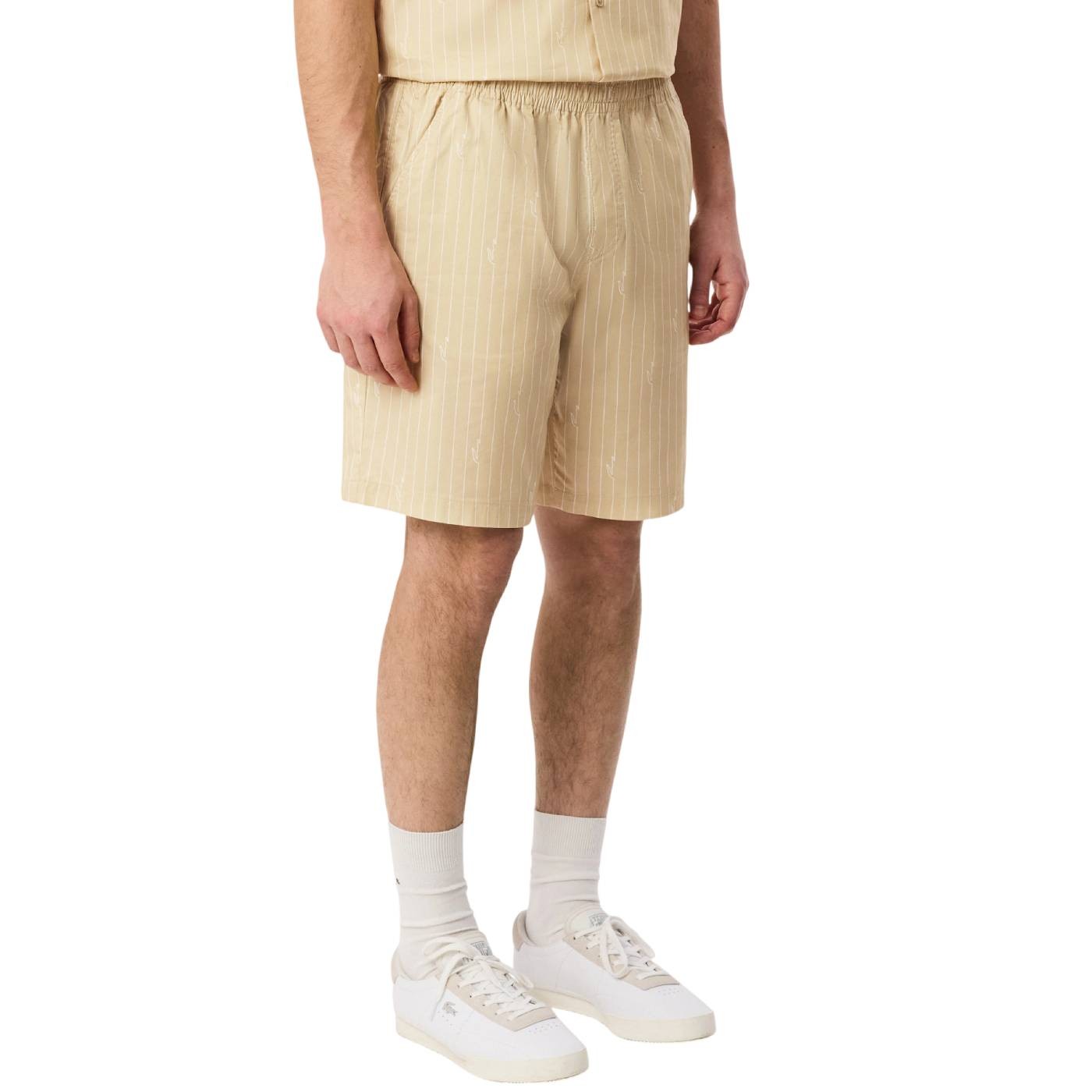 Lacoste - Bermuda Beige para Hombre