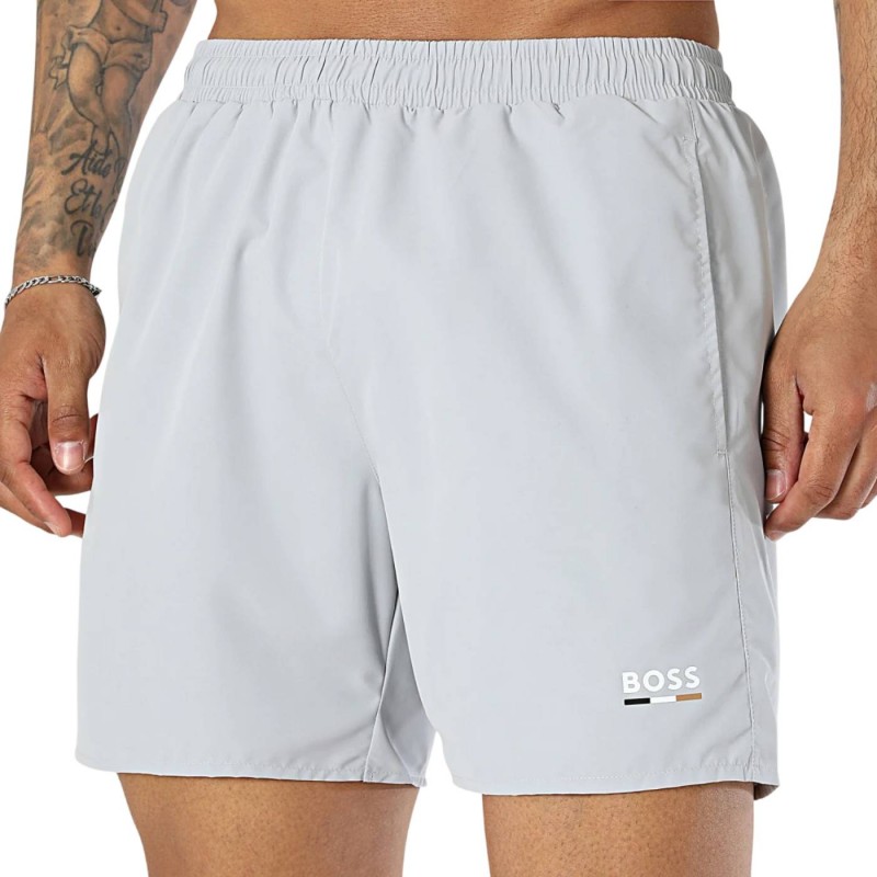 Boss - Bañador Gris para Hombre - Swordfish