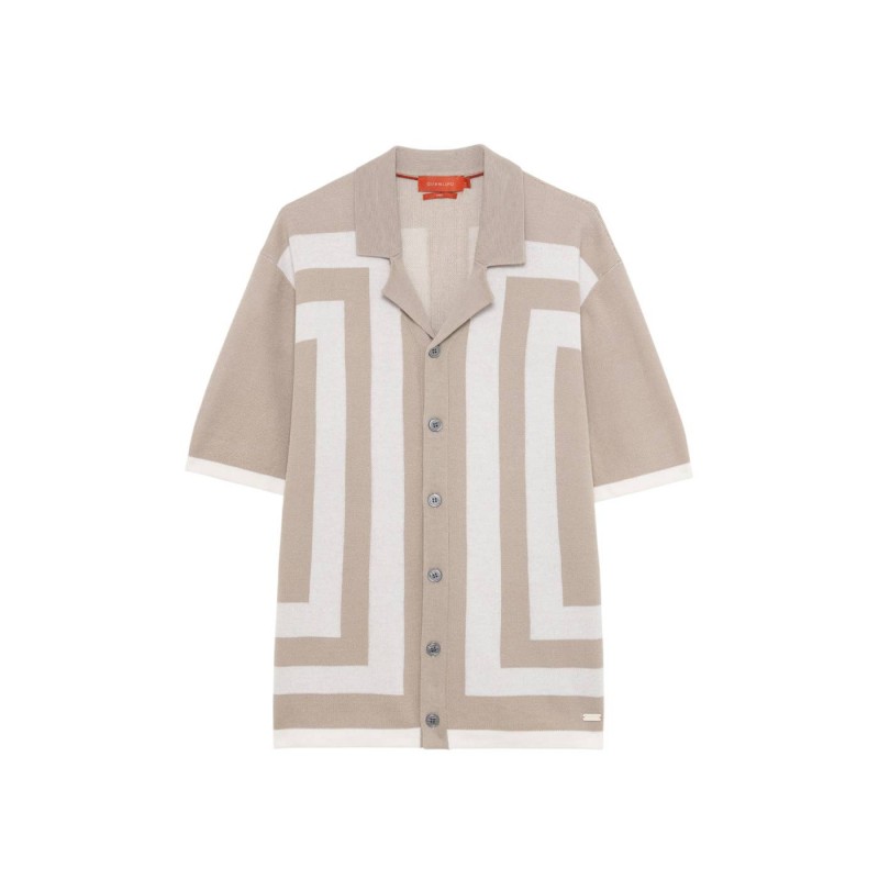 Gianni Lupo - Camisa Beige para Hombre