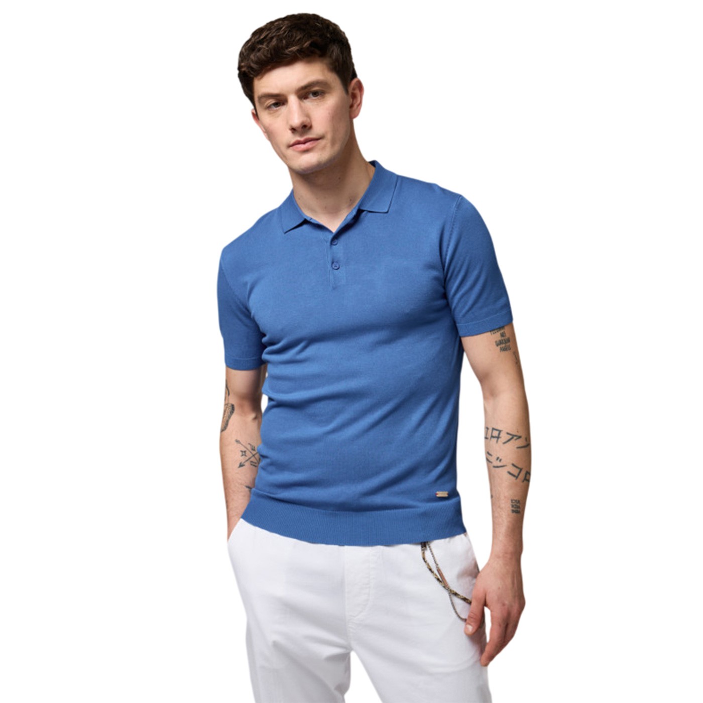 Gianni Lupo - Polo Azul para Hombre