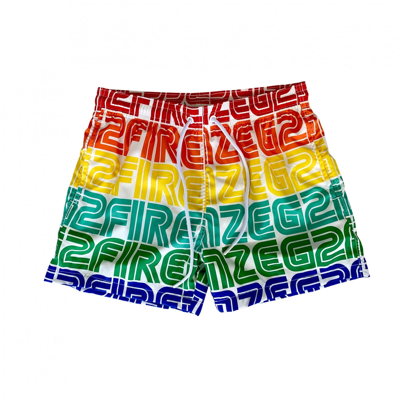 G2Firenze - Bañador White - Raimbow