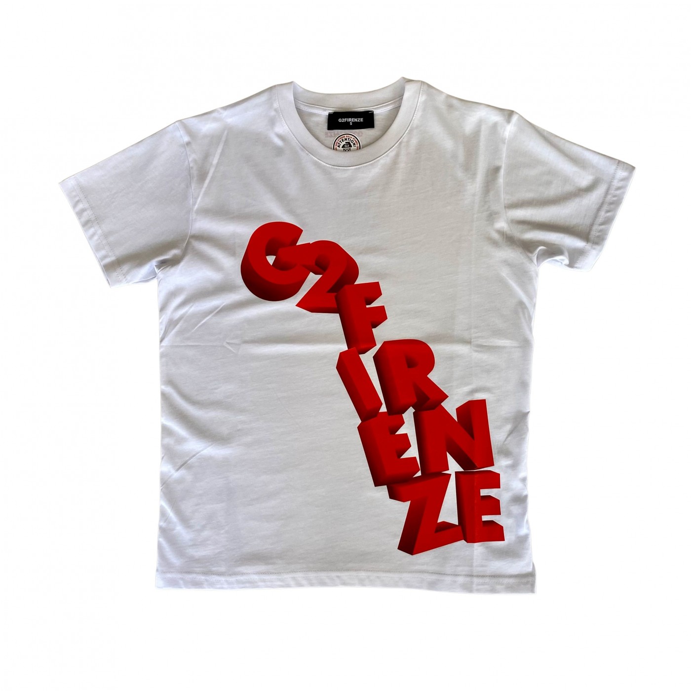 G2Firenze - Camiseta White - Waterfall