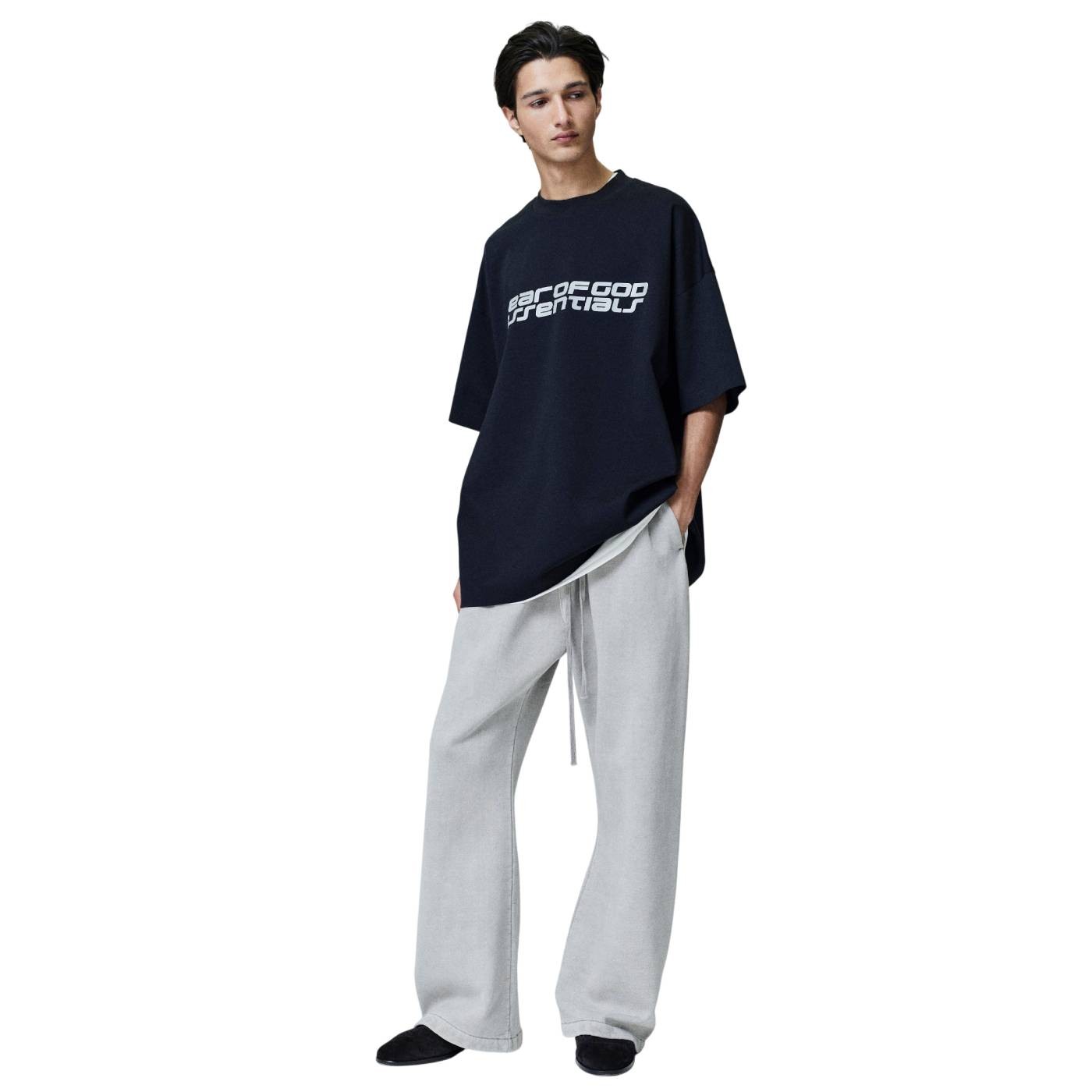 Fear Of God Essentials - Camiseta Azul Marino para Hombre - Vintage