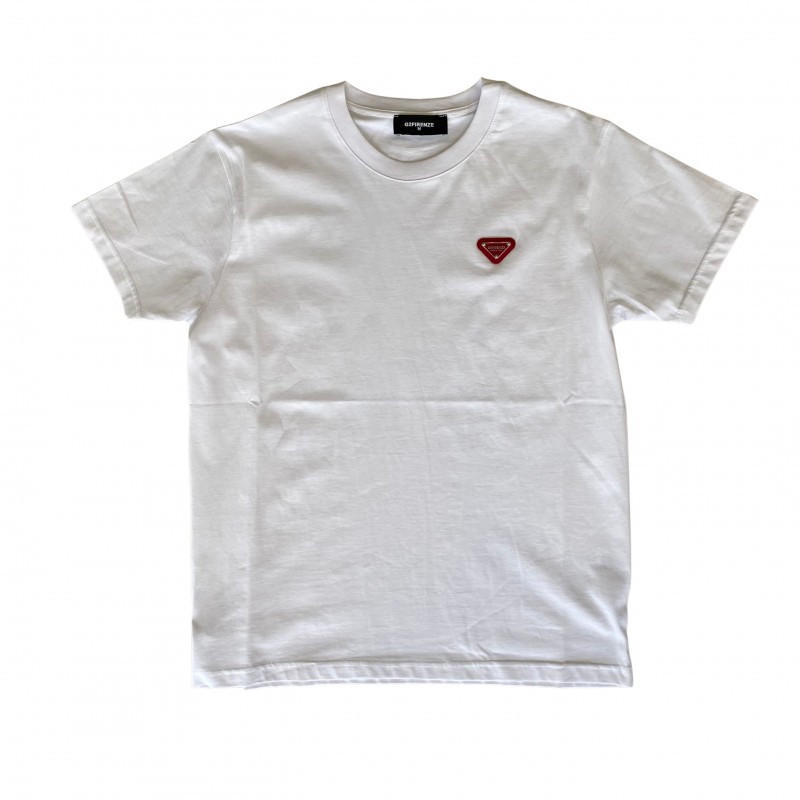 Camiseta Steel G2Firenze White/Red