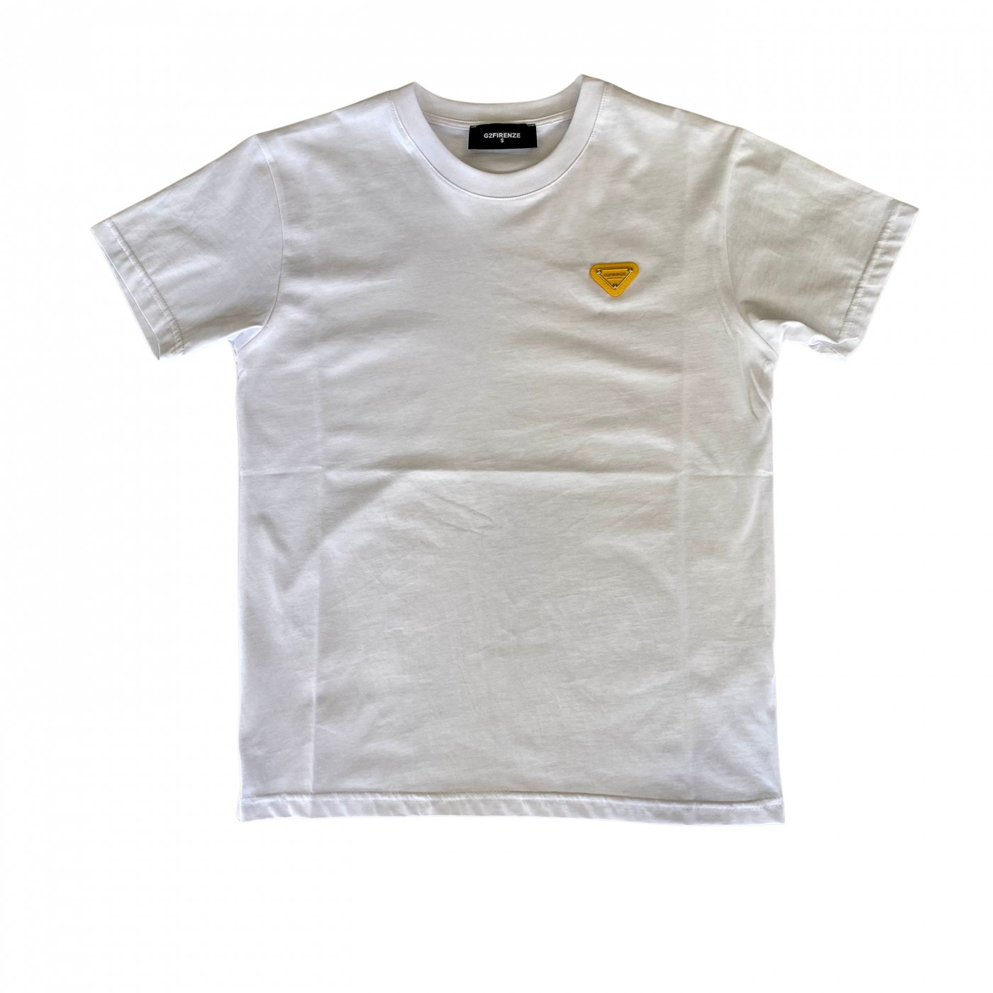 Camiseta Steel G2Firenze White/Yellow