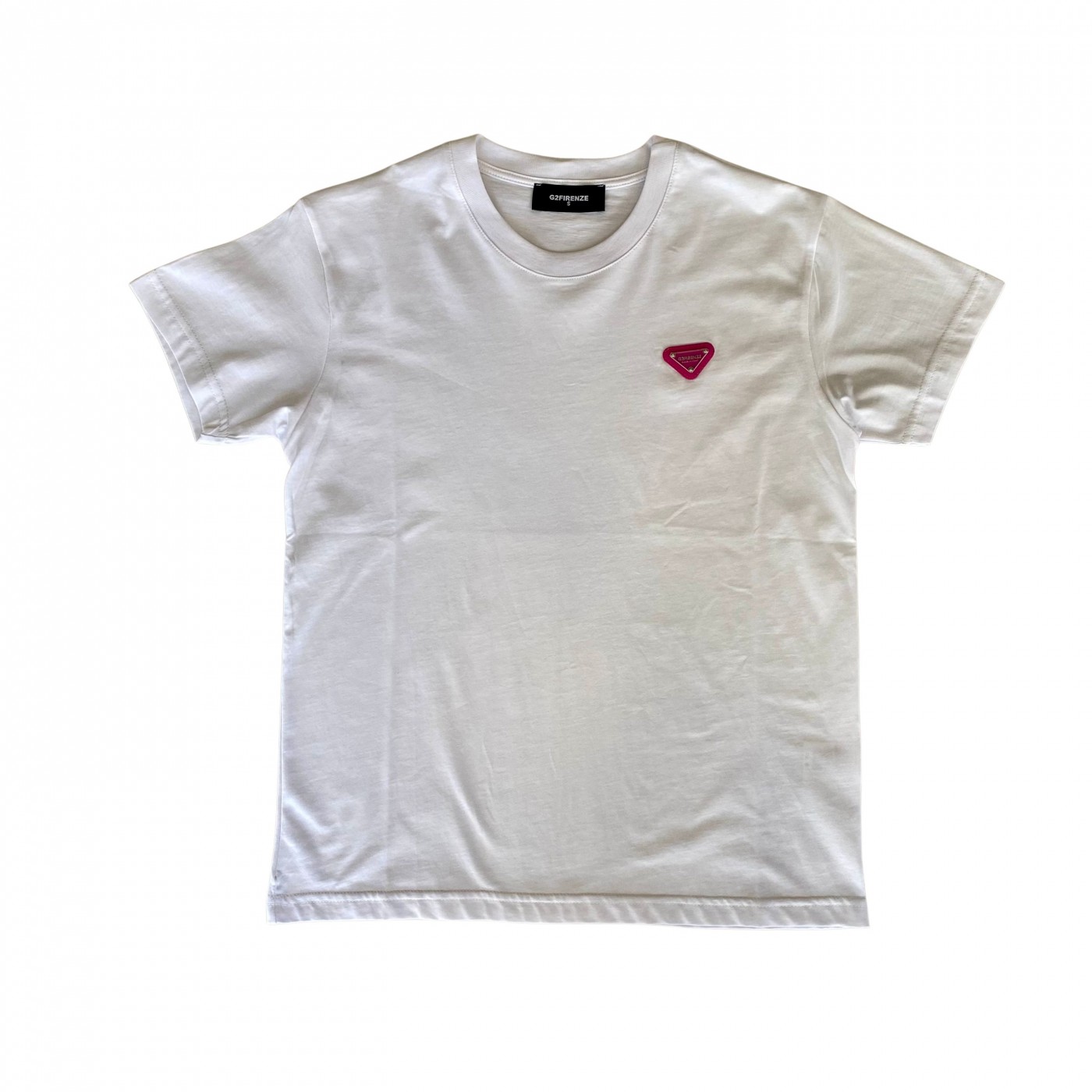 Camiseta Steel G2Firenze White/Pink